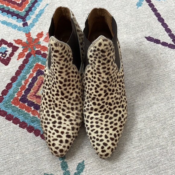 Acne Leopard Print Ankle boots - Picture 5 of 9